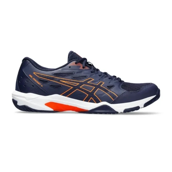 Asics Gel Rocket 11- Azul y naranja