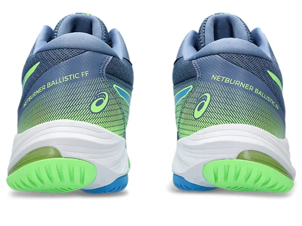 Asics Netburner Ballistic FF MT 3 mid-cut/Semibota (Denim Blue/Waterscape) - Image 2