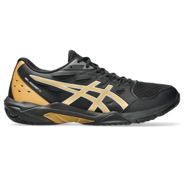 Asics Gel Rocket 11 - Negro Dorado