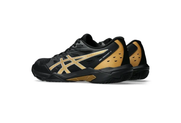 Asics Gel Rocket 11 - Negro Dorado - Image 3