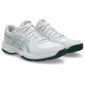 Asics Court Slide 4 - Hombre - Blanco - WHITE/COLD MOSS