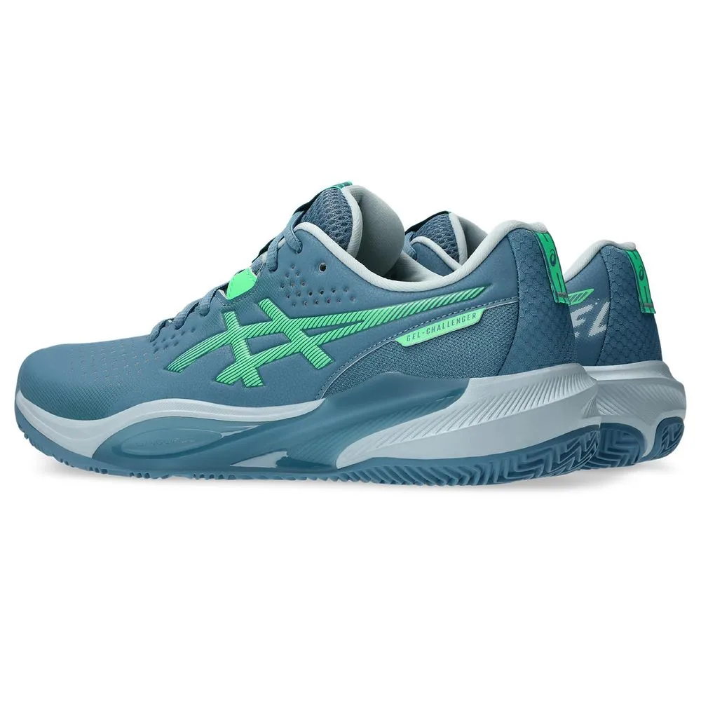 Asics Challenger 15 Padel - Hombre - Verde - SABA BLUE/VITAL GREEN - Image 3