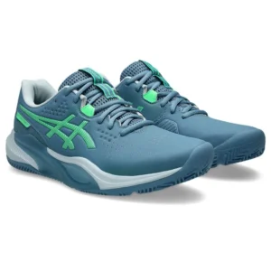 Asics Challenger 15 Padel - Hombre - Verde - SABA BLUE/VITAL GREEN