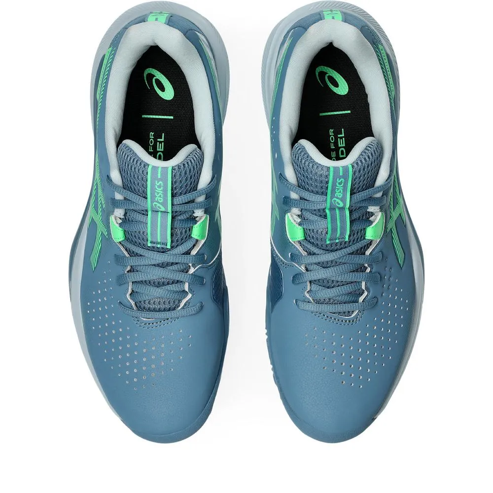 Asics Challenger 15 Padel - Hombre - Verde - SABA BLUE/VITAL GREEN - Image 4