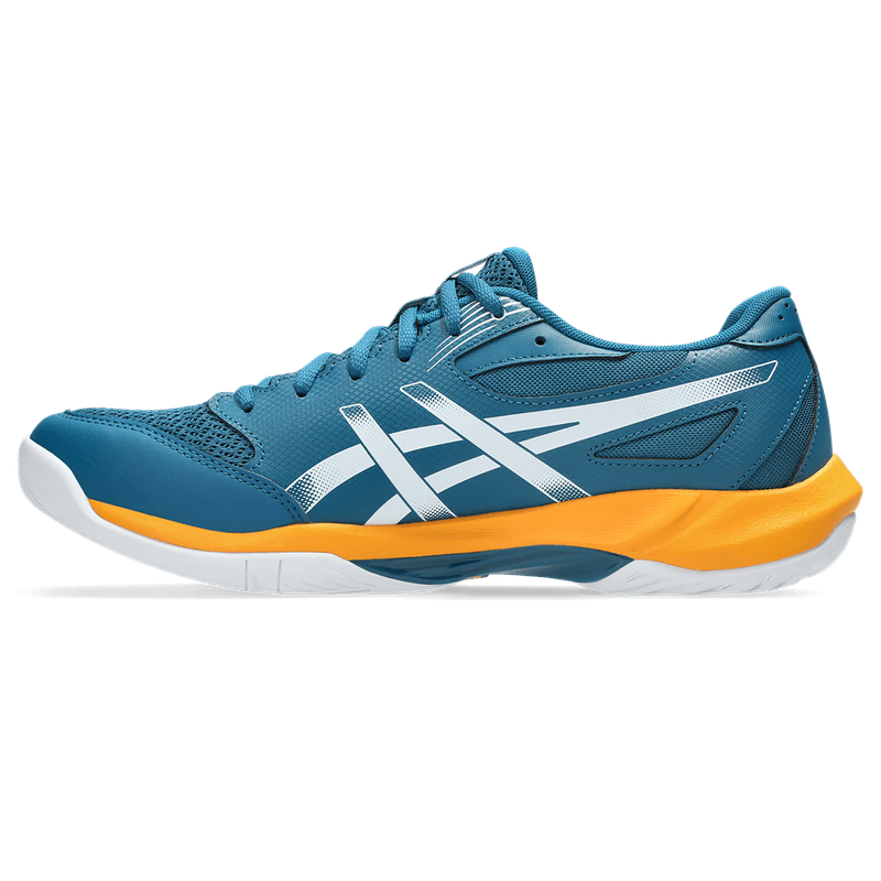 Asics Gel Rocket 12 - Hombre - Azul verde - DARK TEAL/YAMABUKI - Image 6