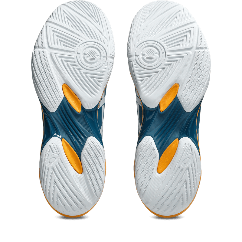 Asics Gel Rocket 12 - Hombre - Azul verde - DARK TEAL/YAMABUKI - Image 3