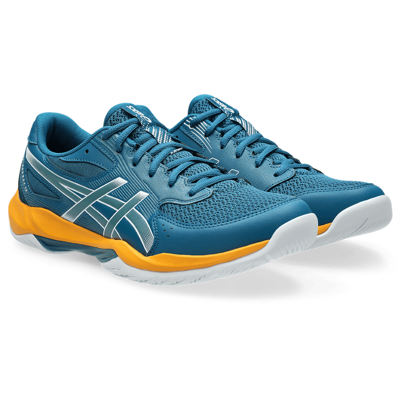 Asics Gel Rocket 12 - Hombre - Azul verde - DARK TEAL/YAMABUKI