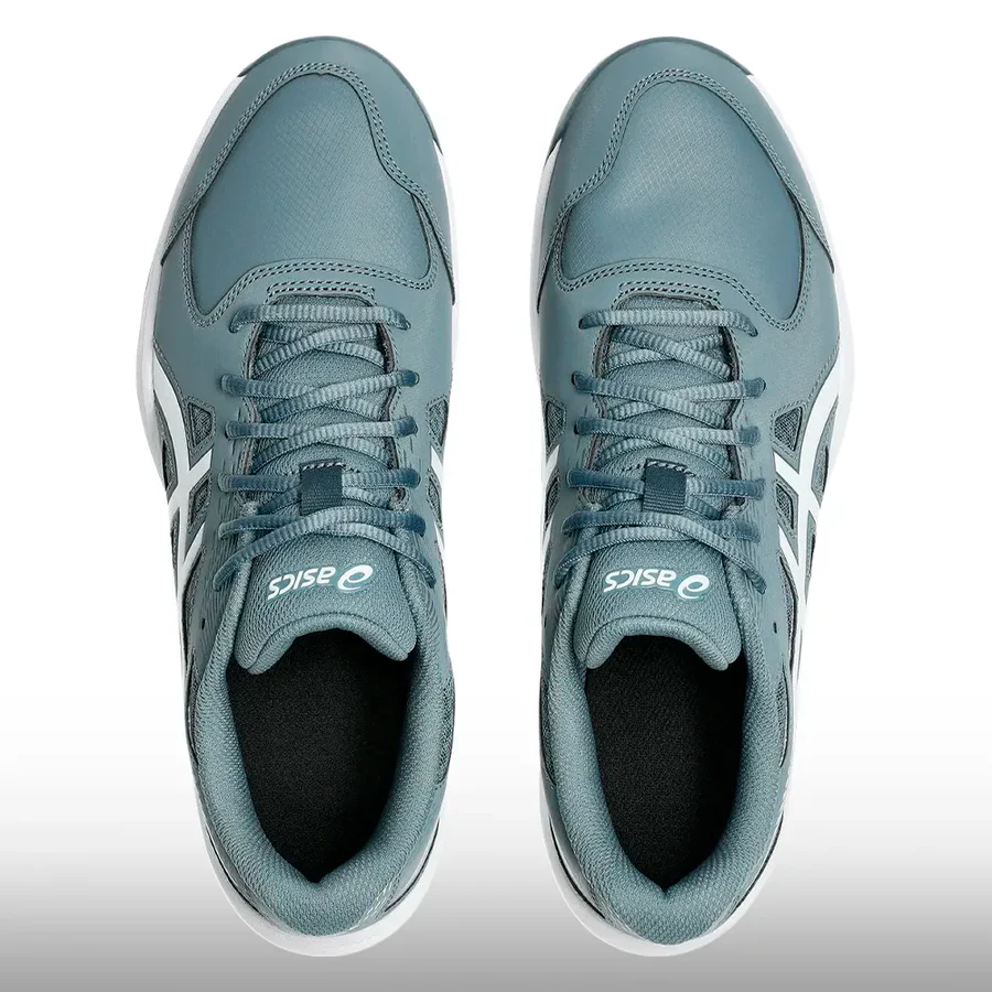 Asics Court Slide 4 - Hombre - Gris - IRONCLAD/WHITE - Image 3